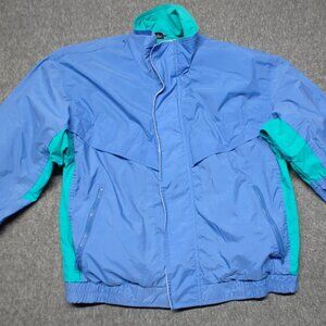 Levi’s Thunder River Vintage Windbreaker Jacket Men’s Large Colorblock 90s Retro
